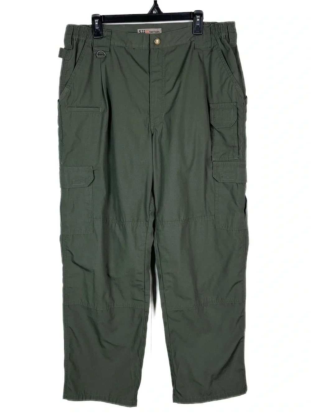5.11 Tactical Green Cargo Pants Mens 38x30 Stretch Ripstop Fabric